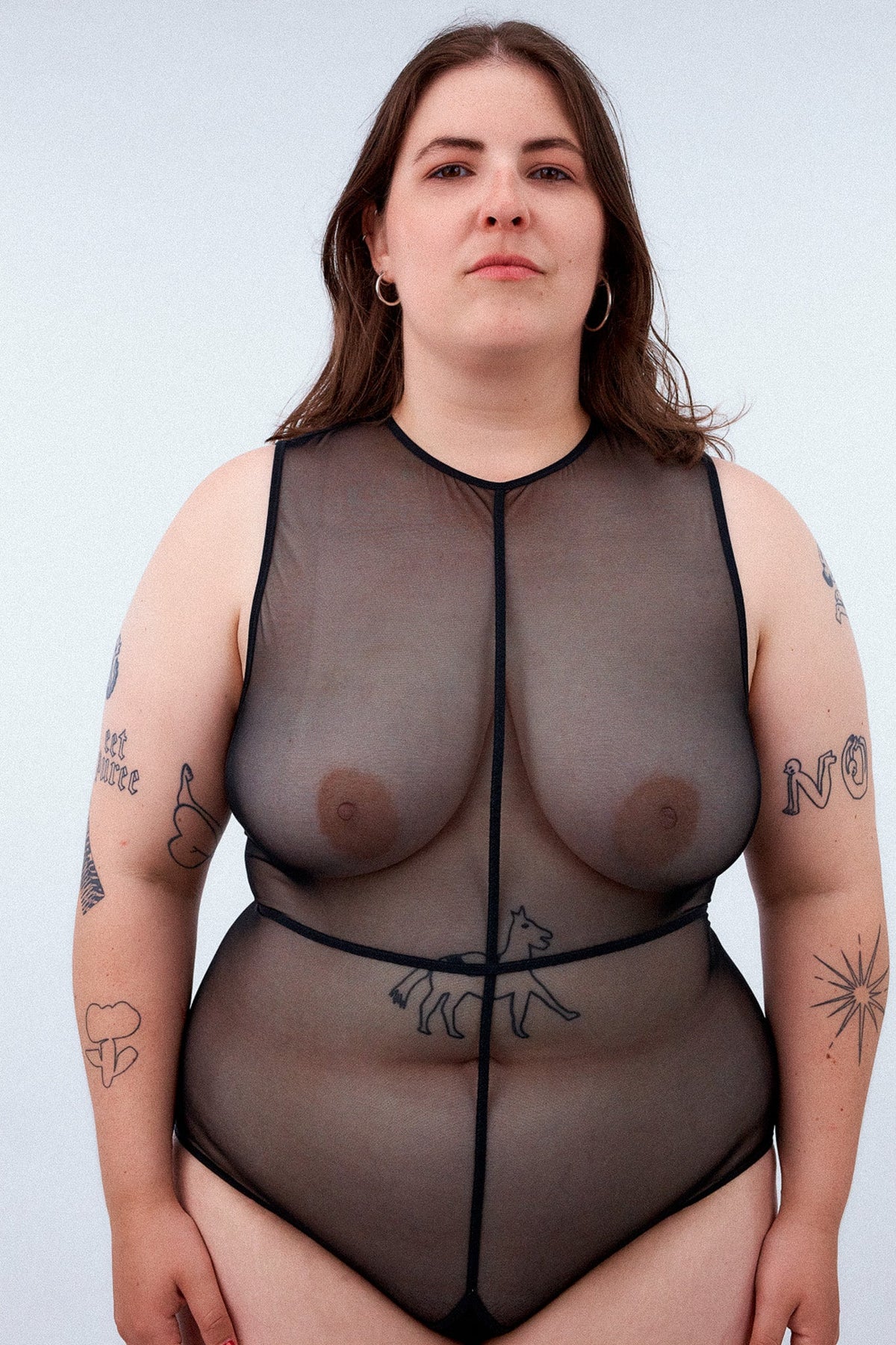 biscuit (see-through, black)