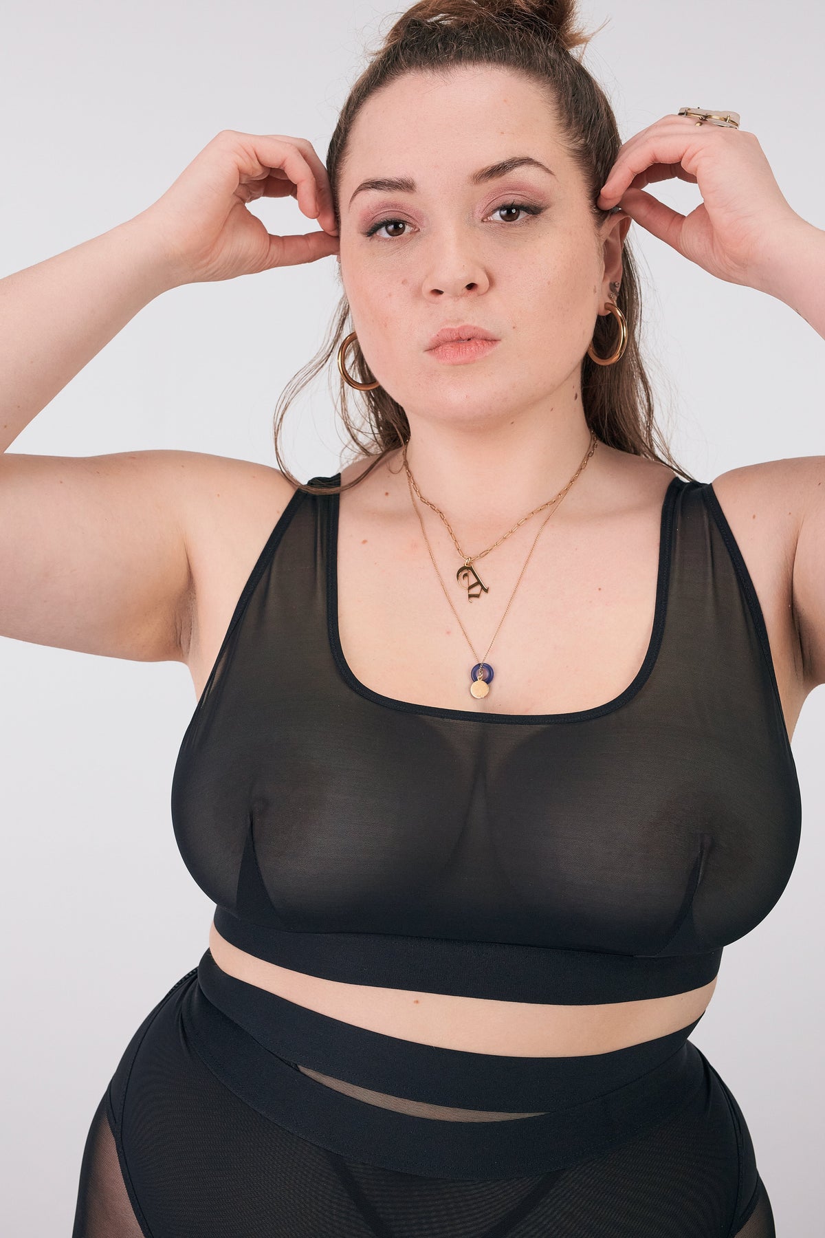 ramble on (see-through, black)
