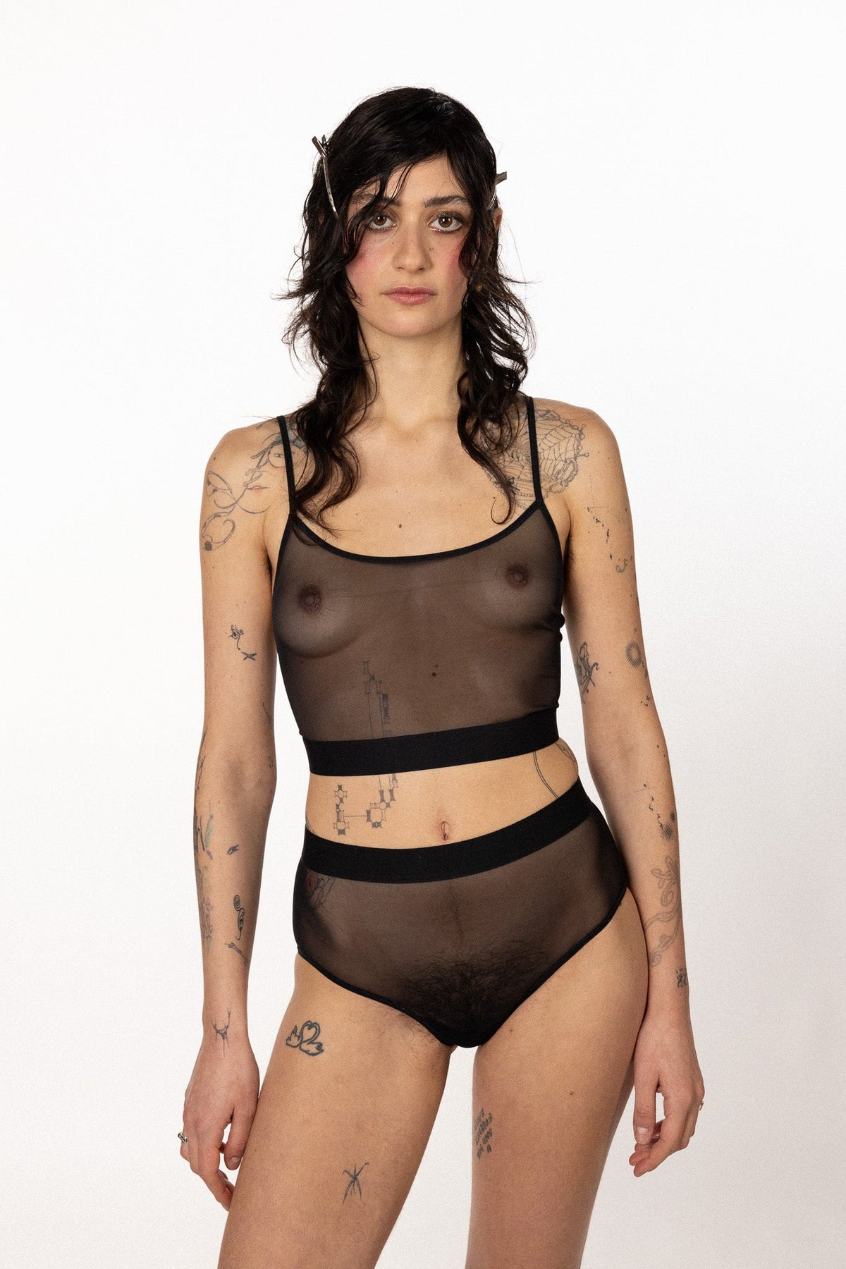 girlfriend (see-through, black)