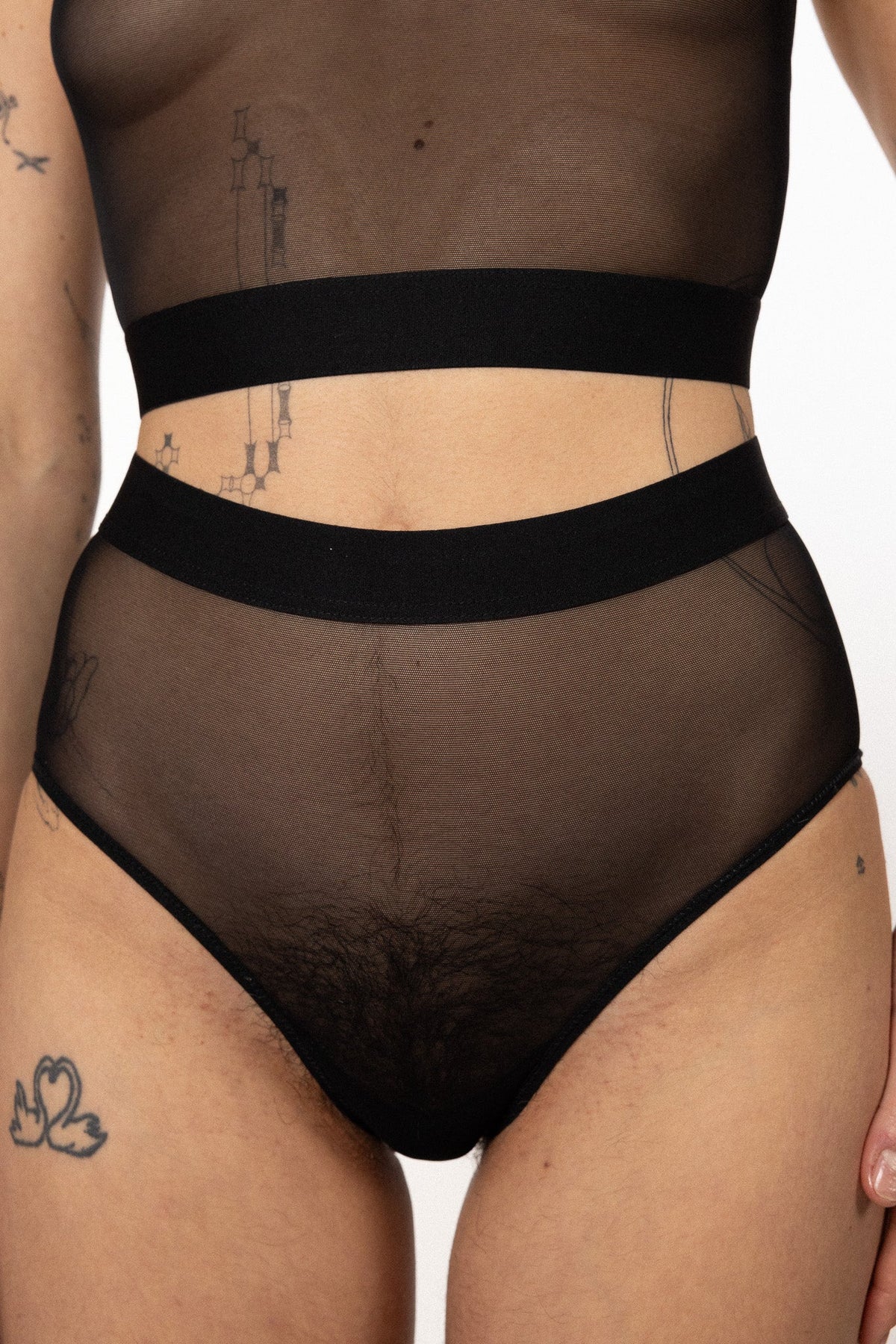 girlfriend (see-through, black)
