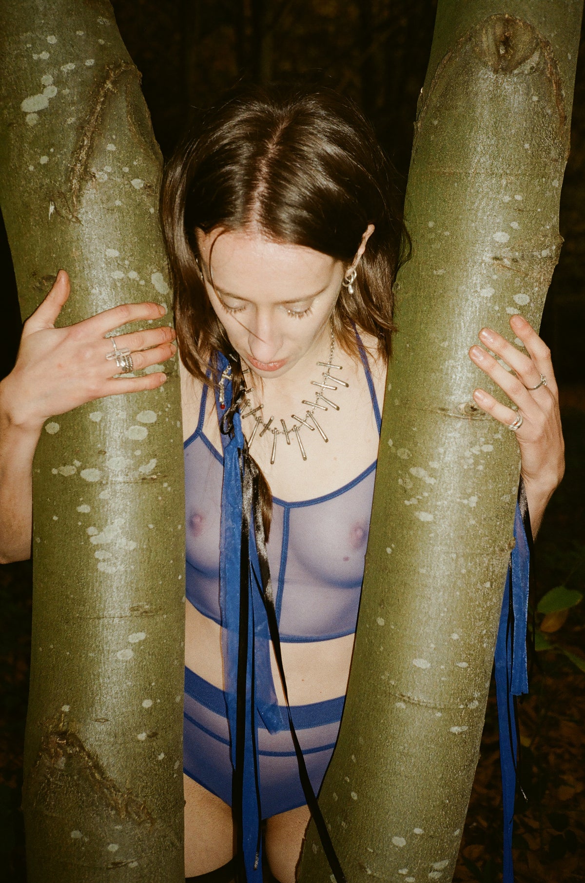 courage (see-through, bic blue)