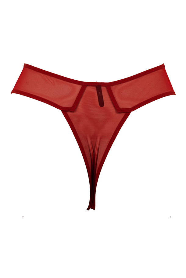 pierrot (see-through, red)