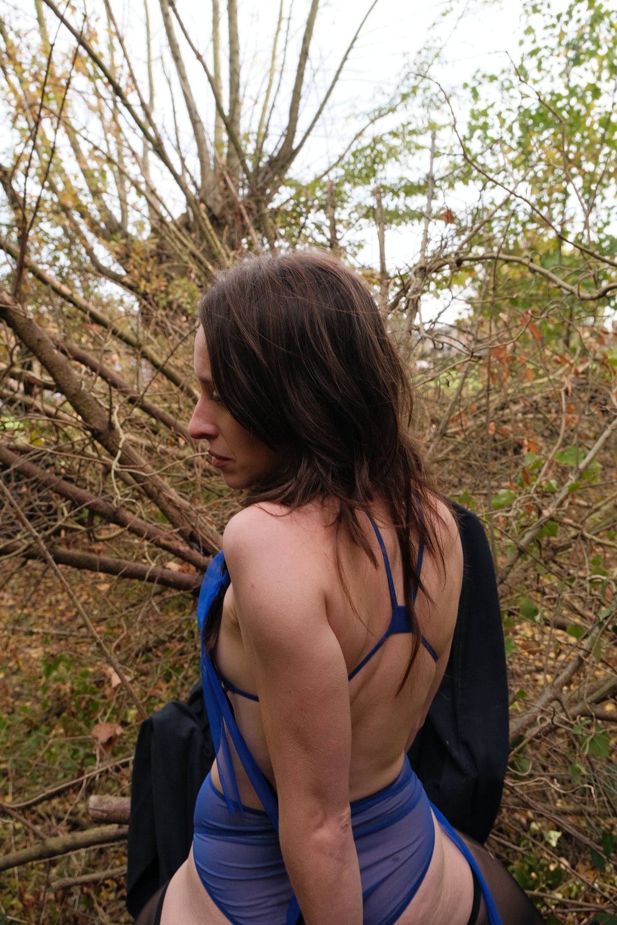 can thrill (see-through, bic blue)