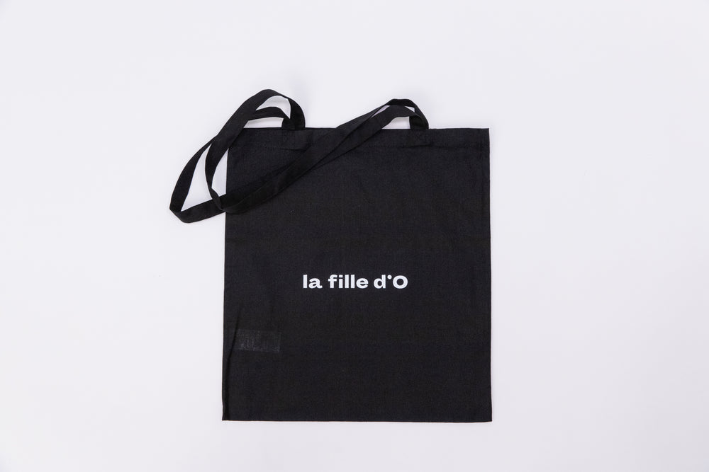 TOTE BAG - cotton - black