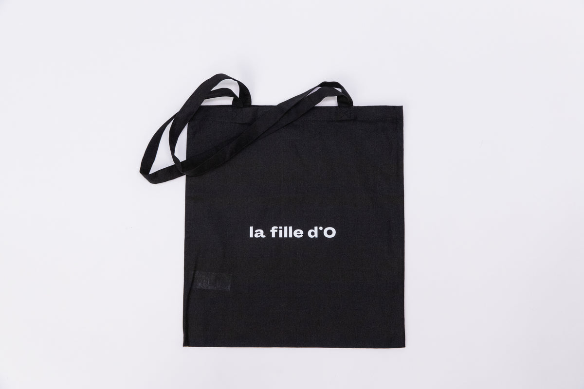 TOTE BAG - cotton - black