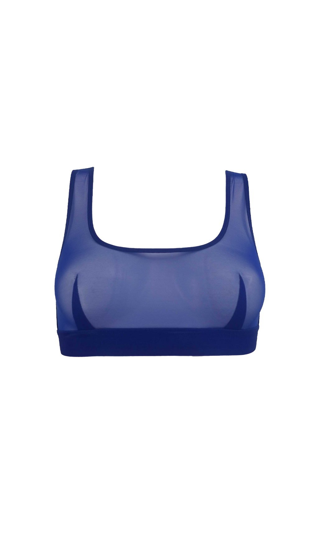 ramble on (see-through, bic blue)