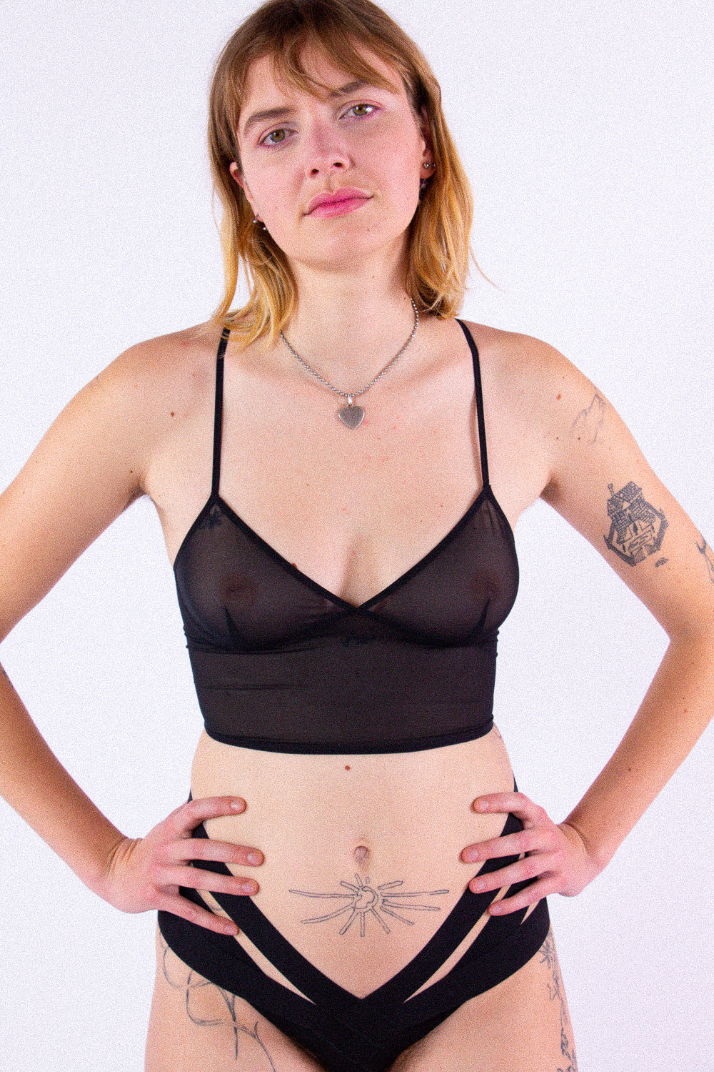 marfa. (see-through, black)