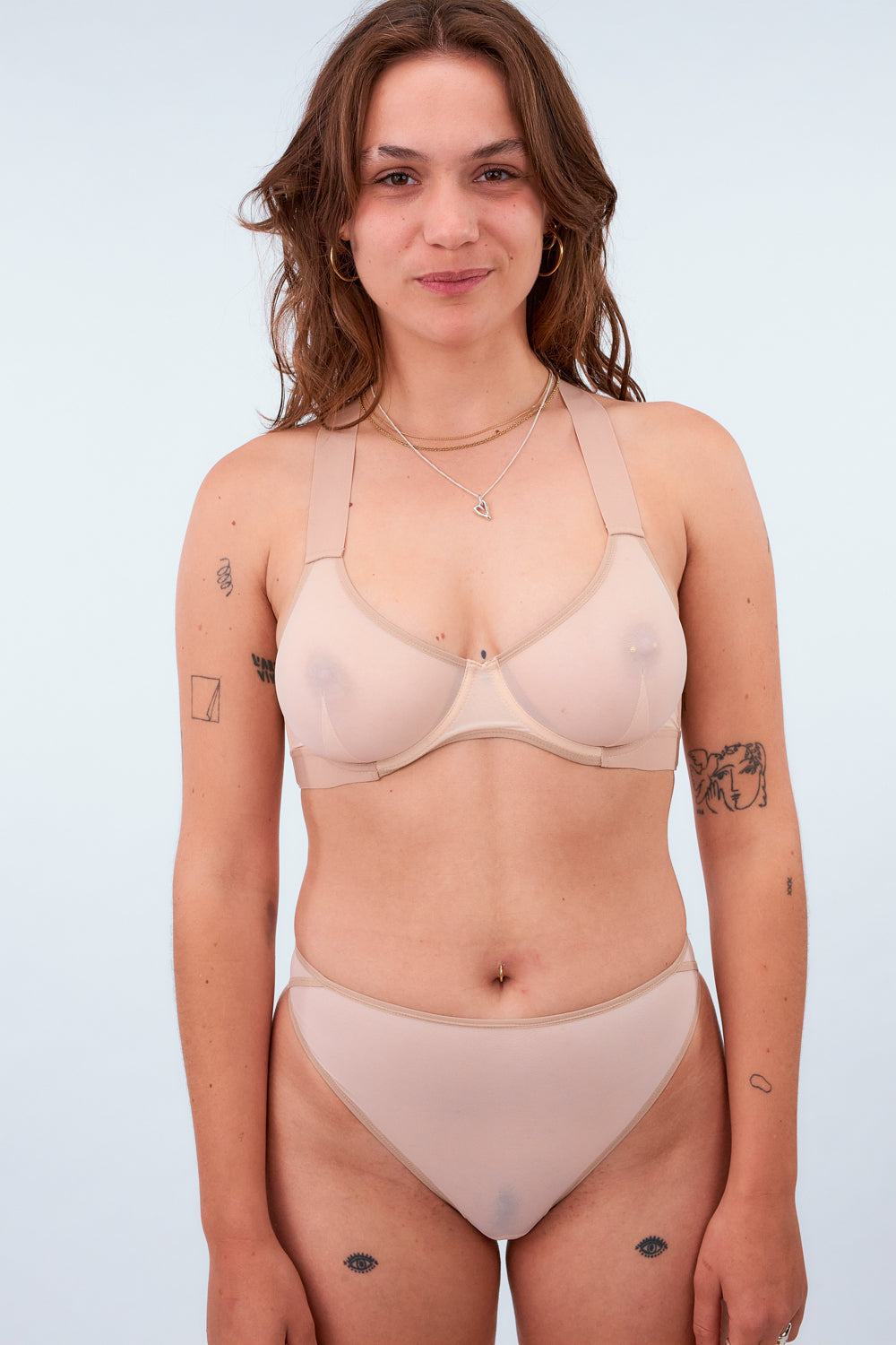 BAYBEE (see-through, off-white)